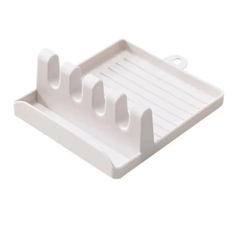 Pan Lid Holder Supports Spoons Pot Cover Rests Spatula Stand For Kitchen Convenience Utensils Tools Accessories Cooker Organizer — image 11