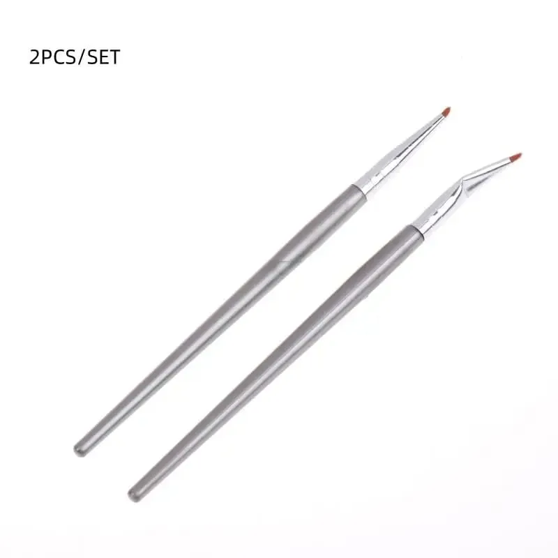 1pc Eyeliner Brushes Angled Liner Makeup Brush Pointing for Gel Liquid Powder Synthetic Hair Eyes Cosmetic Tools