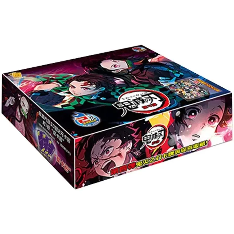 New Original Demon Slayer Cards Infinite Train SSP Card Diamond Rare Card Tanjirou Kamado Nezuko Character Collection Card