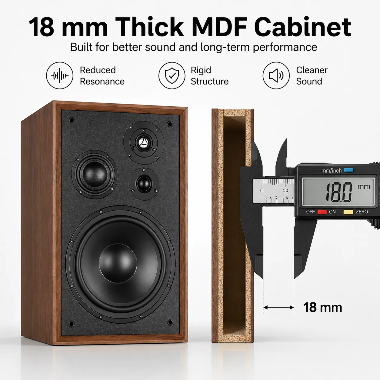 280W*2 8/10Inch High Power Bookshelf Speaker 4-Way 8Ohm Wooden Surround Speaker Hifi Fever Passive Sound Box for Home Theater TV