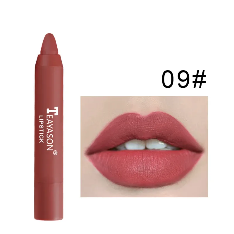Matte Lipstick Easy Coloring Non-Stick Cup Long-Lasting Comfortable Wear Lip Makeup for Women — image 8