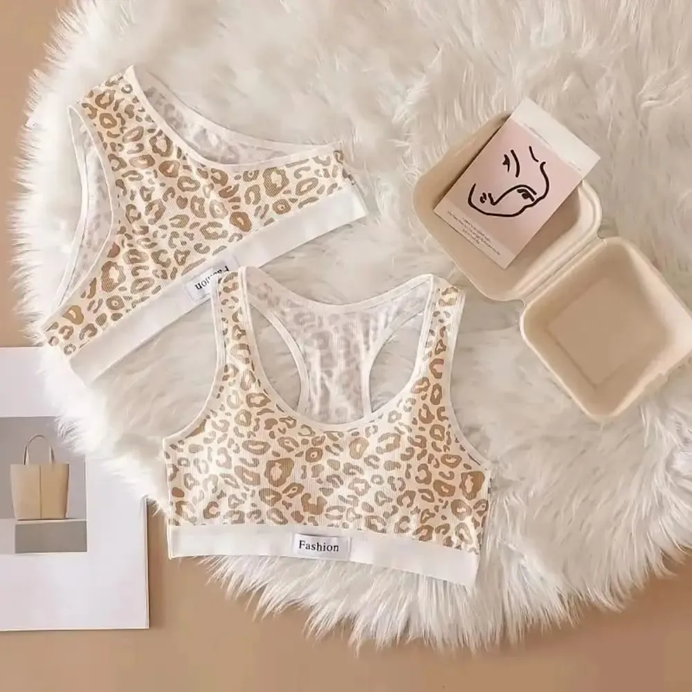 1Set Adjustable Shoulder Strap Seamless Bra Set Traceless Cotton Underwear Set Non-wire Low Waist Panties Sexy Lingerie Set