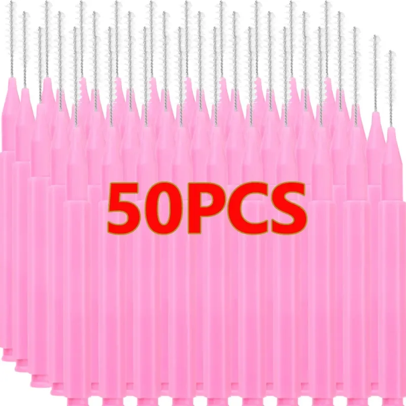 Disposable Mini Eyebrow Brush 50pcs Portable Eyelash Brow Lifting Brushes Applicators Eyelash Comb Lash Extension Beauty Brush