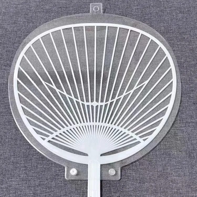 Transparent Thick Circular Heart-Shaped Idol Fan Protective Cover PVC Dust-Proof Kpop Hand Fan Sleeve Storage Bag — image 4