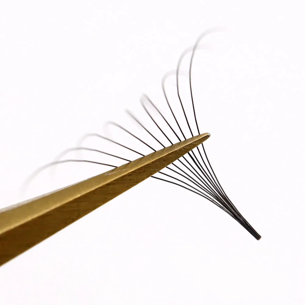 10D 20D 0.03 Thickness Pointy Base Sharp Slim Narrow Stem Mega Russian Volume Loose Fans Thin Russia Volume Lashes Extensions