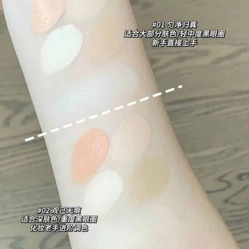 Complete Face Makeup Set Full-Coverage Concealer Foundation & Contour Palette Natural Contour Kit Maquillage