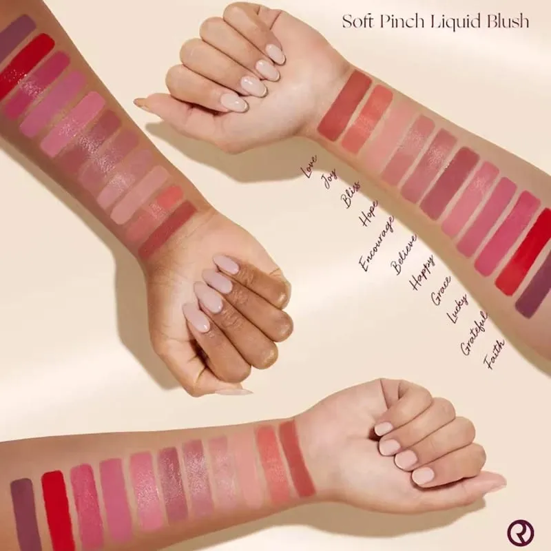Rare Beauty Soft Pinch Liquid Blusher Silky Waterproof Moisturizing Woman Makeup Happy Hope Bliss Wonder Believe Blush Liquide — image 6