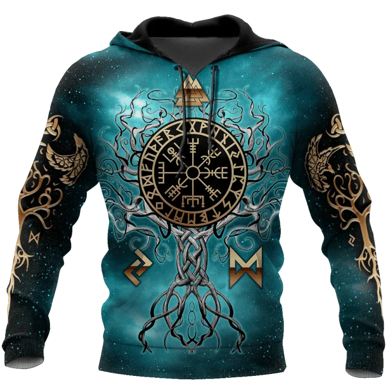 Men's Hooded Sweatshirts Men Vikings Brand Novelty Hoodies and Sweatshirts Fashion Unisex Hoody Oversized Hoodie Leisure New — image 13