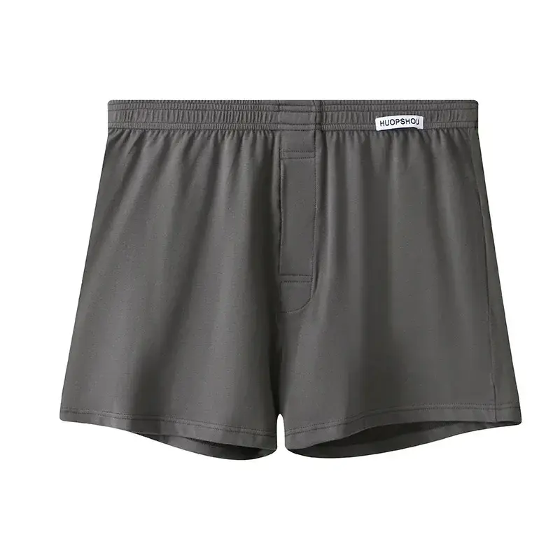 Men's Panties Cotton Loose Boxer Shorts Soft Moisture-Wicking Jersey Underwear Plus Size Lounge Summer Stretch Sleep Arrow Pant