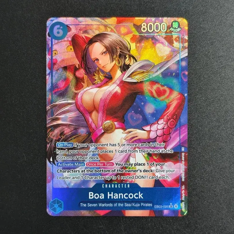 Proxy One Piece Card Game EB03 HEROINES Vivi Hancock Reiju Nami Robin Law English Tcg Anime Cards