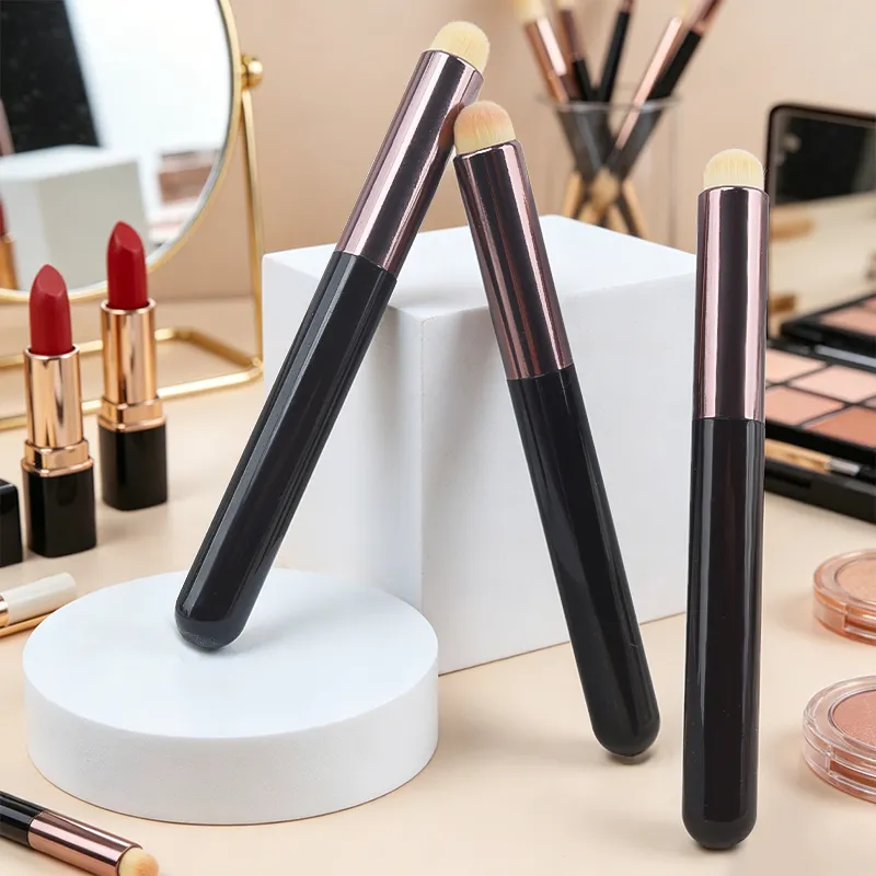 5/10pcs Lip Makeup Brush Foundation Concealer Brushes Lipstick Applicator Multifunctional Lips Eye Face Blending Make Up Brush — image 4