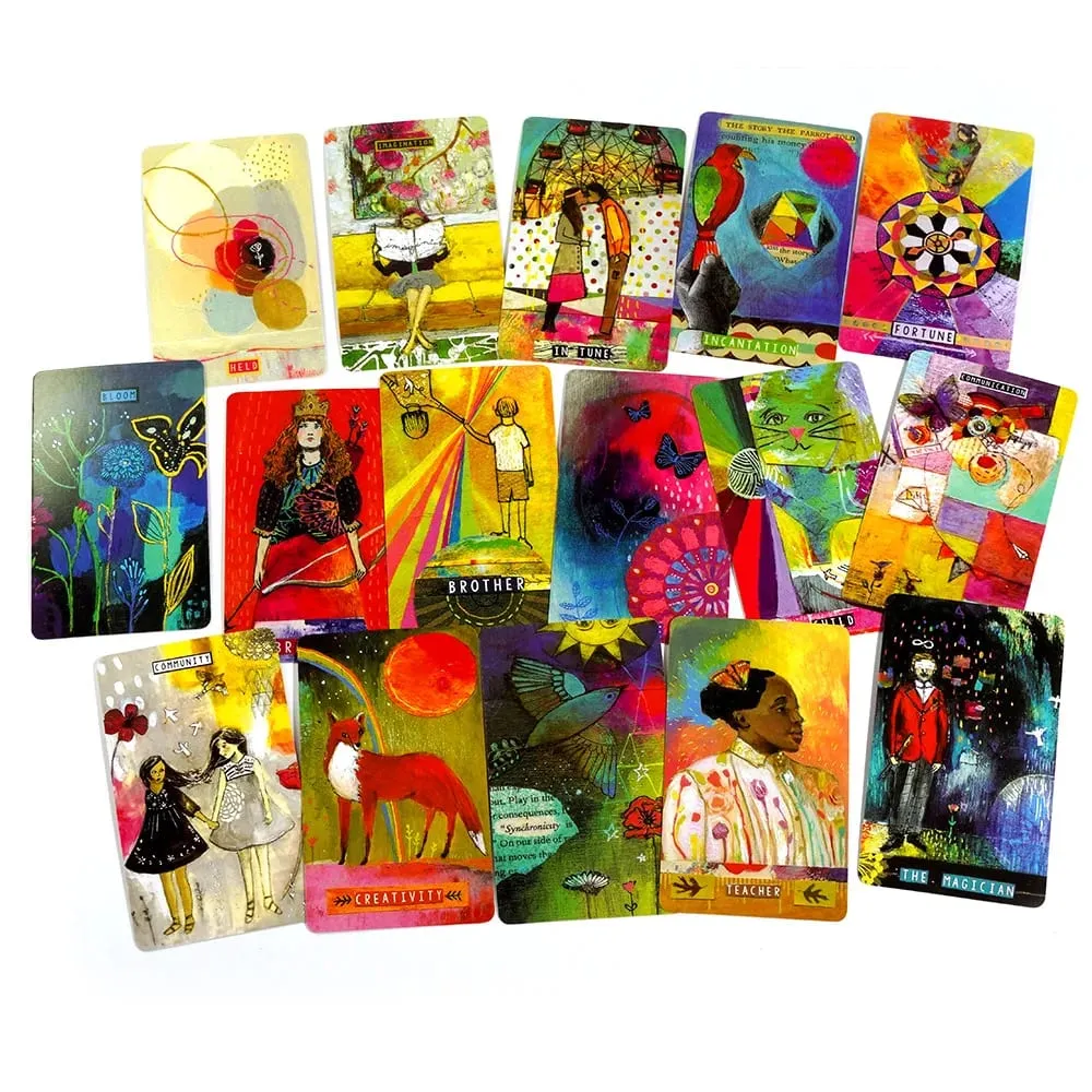 Synchronicity Oracle Deck 78 Cards Tarot Learning Tarot Cards For Beginners Fortune Telling Game Divination Tools For All Skill — image 2