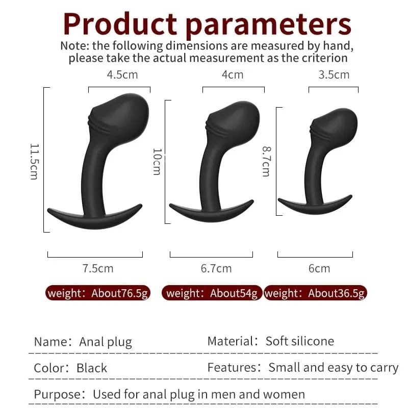 Silicone Anal Bead Anus Dilator Dildo Anal Plug Small Walk Wearable Ass Butt Plug Prostate Massager Sex Toys For Women Men