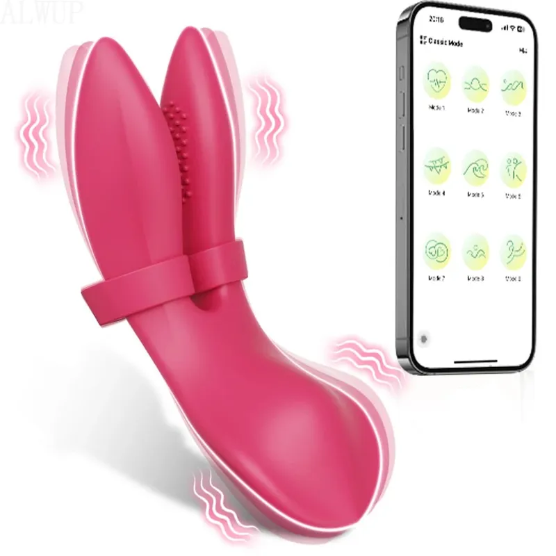 Vibrator Magic Wand Female Clitoris Ctimulator Massager Finger Vibrator Sex Machine Vibrator Masturbation Tool for Women Couple