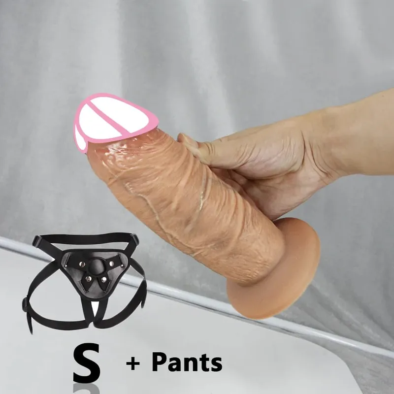 Long Penis Big Dick Super Realistic Thick Dildos Silicone Anal Dildo Vaginal Expander Adult Sex Toy Female Masturbation Buttplug