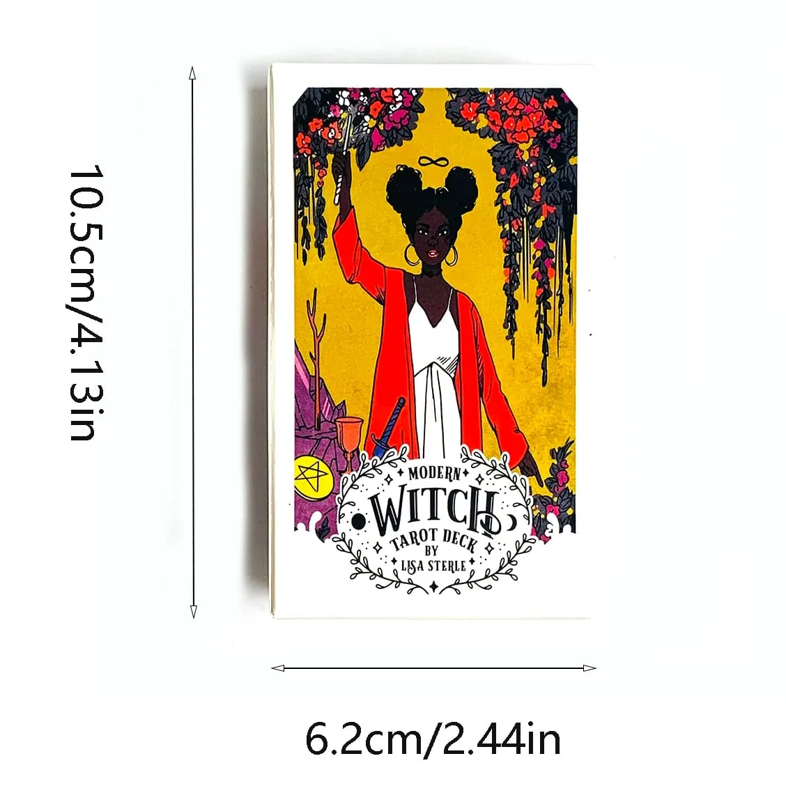 Cartes de Tarot de sorcière modernes, 78 jeux de cartes de Divination anglaise Oracle, parfaits pour les débutants, les femmes et les filles, usage personnel