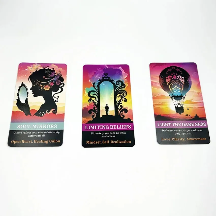 Shadow Work Oracle Cards 56Cards 12X7 CM Help You Understand Your Unconscious Side
