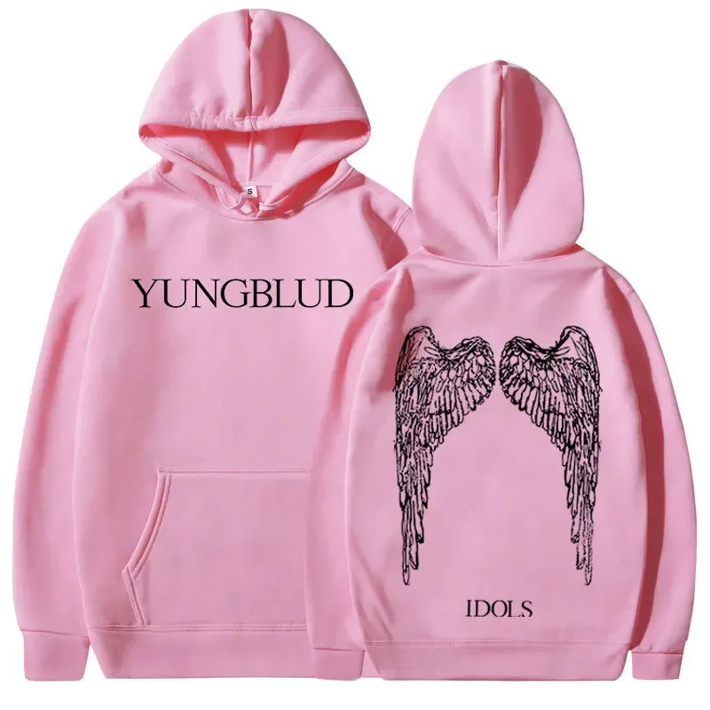 Yungblud IDOLS Wings Album Tour 2025 sweat à capuche pour homme femmes Vintage mode sweats à capuche Hip Hop surdimensionné pulls Streetwear