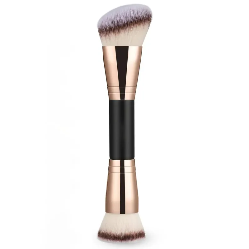 Foundation Makeup Brush Double Ended Makeup Brushes For Blending Liquid Powder Concealer Cream Cosmetics Blush Brush