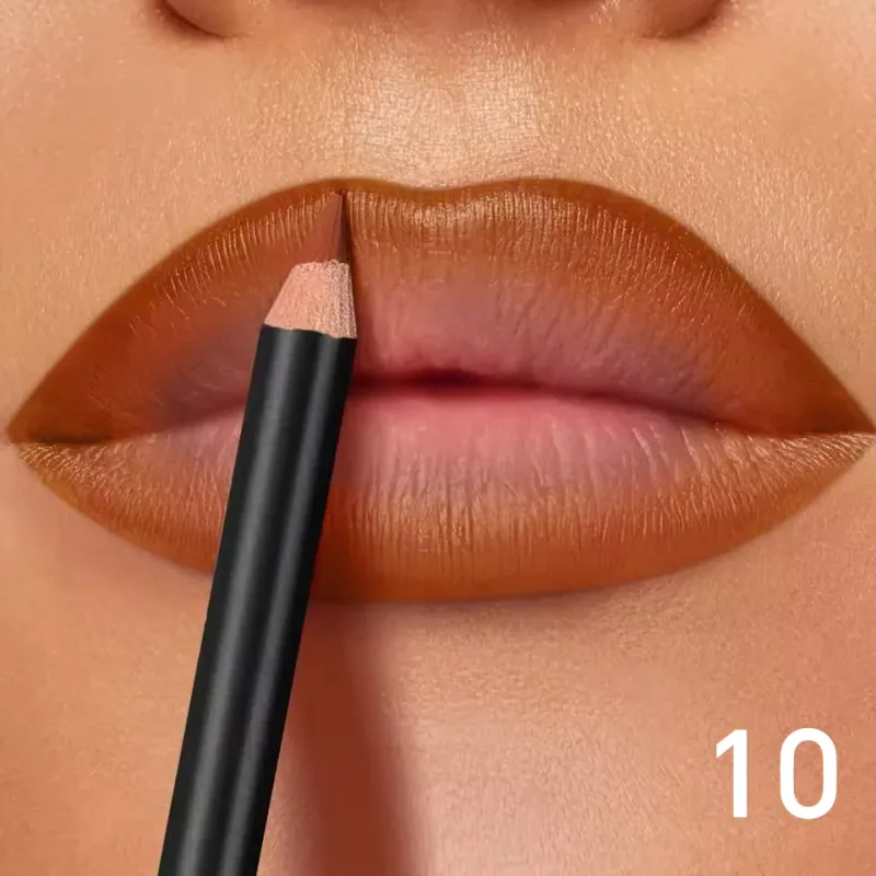 6-Color Waterproof Matte Lip Liner - Long-Lasting Non-Transfer Formula Matte Finish 6 Versatile Shades