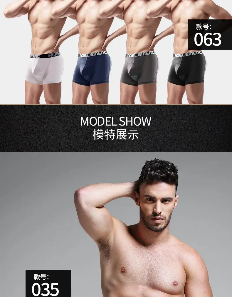 L-5XL Malaking Sukat ng Lalaki Varicocele Underwear Scrotal Testicle Support Dual Pouch Boxer Spermatic Cord Bullet Separation Underpant