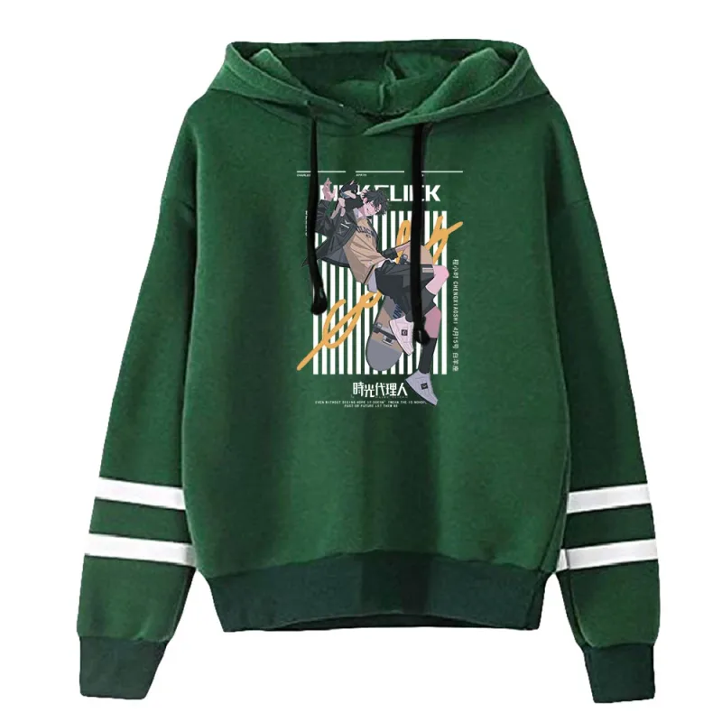 Link Click Anime Hoodie Unisex Pocketless Parallel Bars Sleeve Sweatshirts Women Men Hoodies Harajuku Streetwear Fashion Clothes — image 6