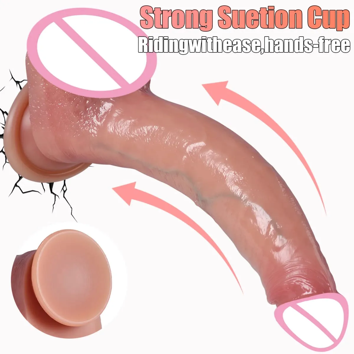 Dildo realistik kulit gelongsor kulup buah zakar dildo untuk wanita melancap dubur rangsangan faraj tali silikon mainan seks
