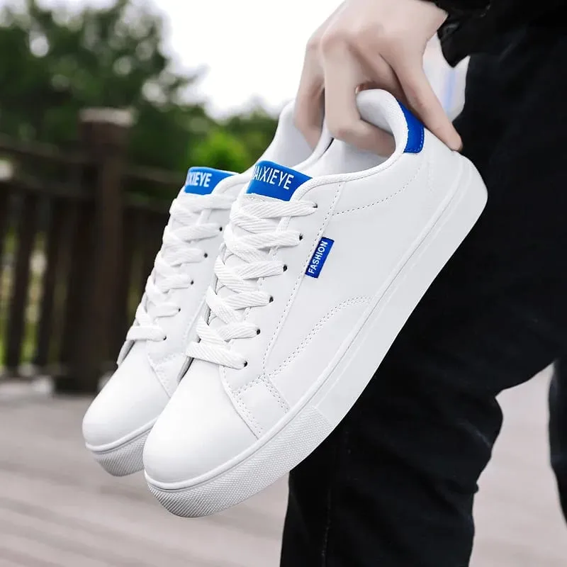 High Quality Classic Men's Leather Casual Sneakers Comfortable Man Shoes Outdoor Male Walking Shoes Zapatos De Hombre Size 39-45