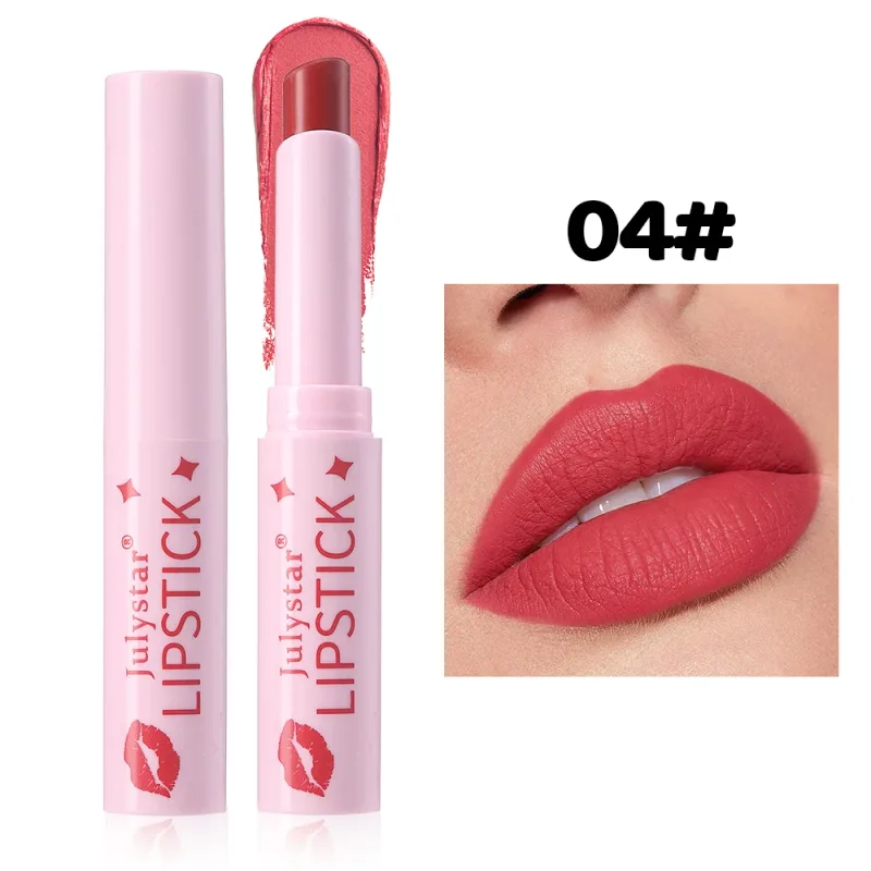 Brown Matte Velvet Lipstick for Makeup 8 Colors Waterproof Matte Contour Tint Lipstick Pen Long Lasting Sexy Pink Red Lip Glaze