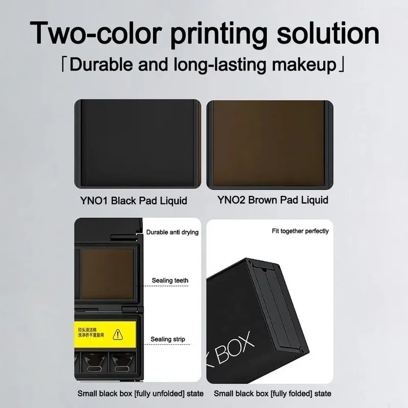 Waterproof Eye Makeup Stamping Pen Set Smudge Resistant Portable Lower Lash Stamp Long Lasting Ultra Fine Eye Makeup Tools