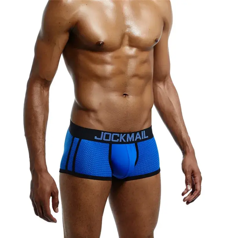 4Pcs Man Underpants Boxershorts Men Boxers Male Breathable Ice Silk Mesh Quick Drying Underwear Men’s Panties Boxer 3256805396926940 — image 10