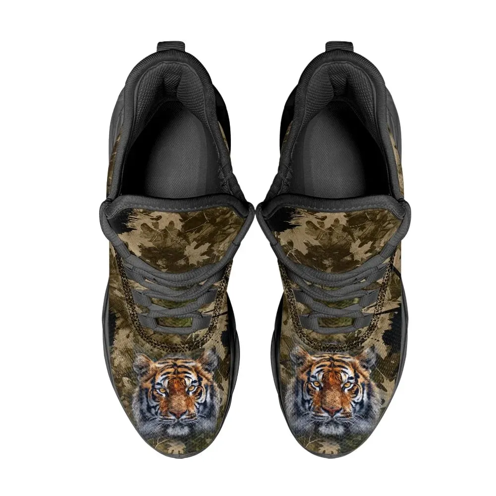 Trendy Leopard Print Men's Running Shoes Fashion Sneakers for Mens Slip-On Non Slip Men’s Blade Sneakers
