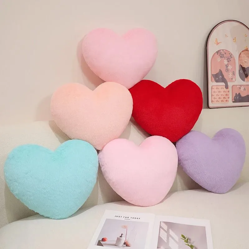 10/36CM Simulation Heart Shaped Plush Throw Pillow Soft Sofa Cushion Stuffed Plushie Toys Cute Small Pendant Valentine's Gifts — image 2