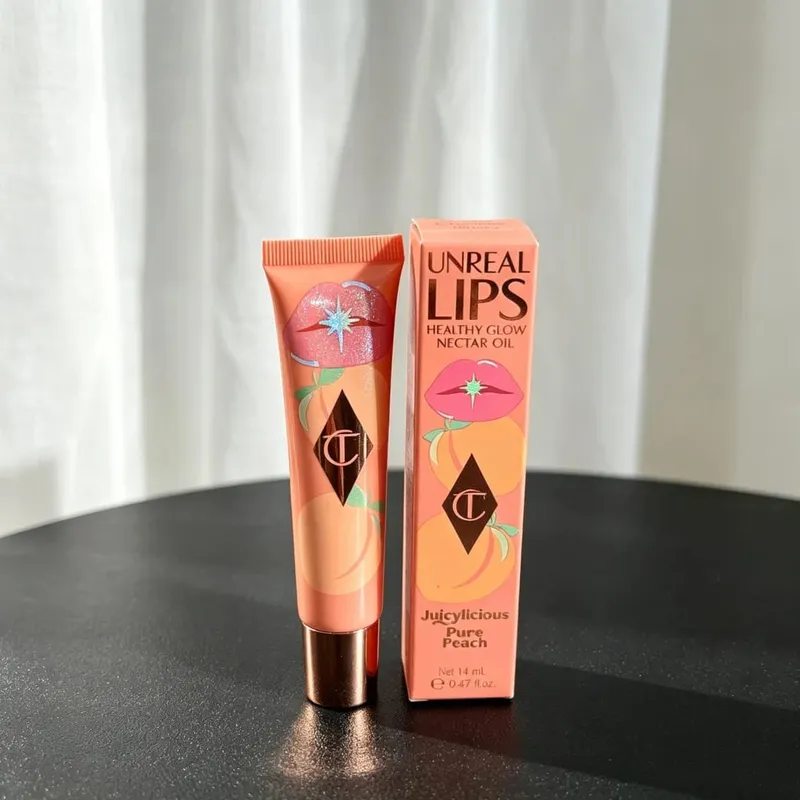 Charlotte Tilbury Lip Gloss High Shine Non Sticky&Airbrush Powder Soft Focus Mattifying&Foundation Lightweight Radiant Makeup