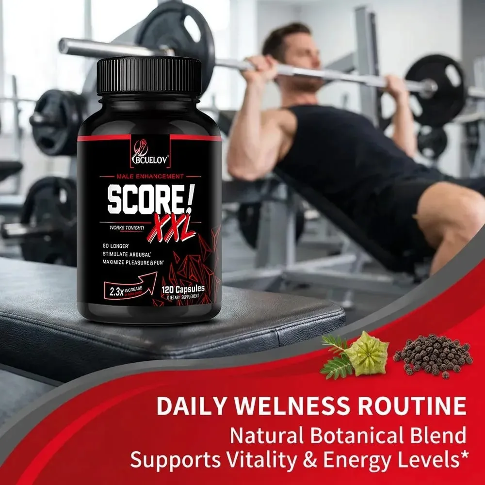 Force Score XXL Supplement with Maca and Tribulus To Help Muscle and Increase Endurance Promote Men's Health