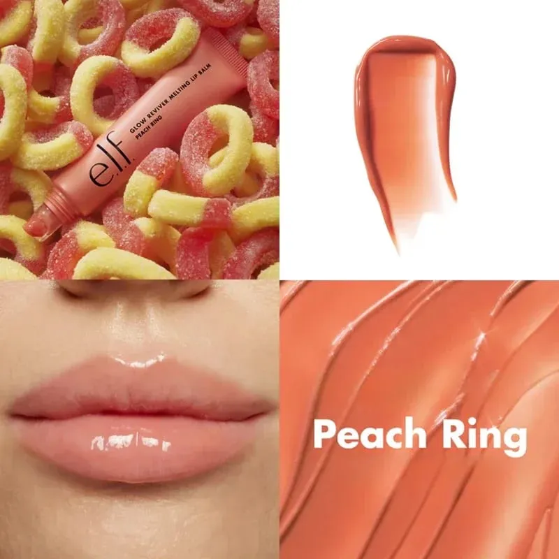 Hot Sale New Elf Bubblegum-Cherry Mango-Watermelon Lasting Moisturizer Lip Gloss Lip Balm & 8 Colors Cream Blush Brand Cosmetics