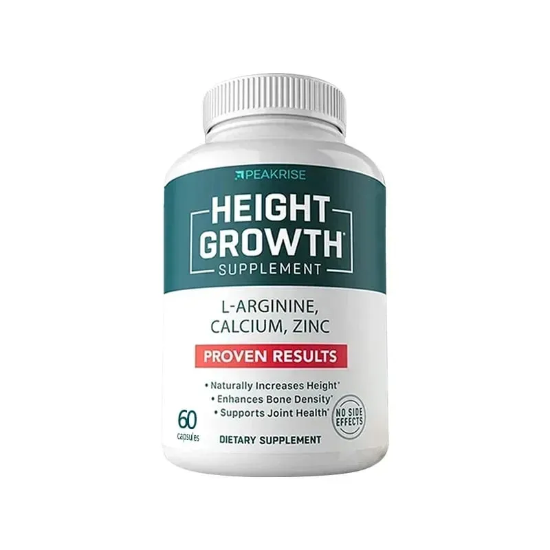 Calcium Vitamin D3 Zinc Increase Complement Promote Bone Growth and Health Increase Height for Adults and Kids