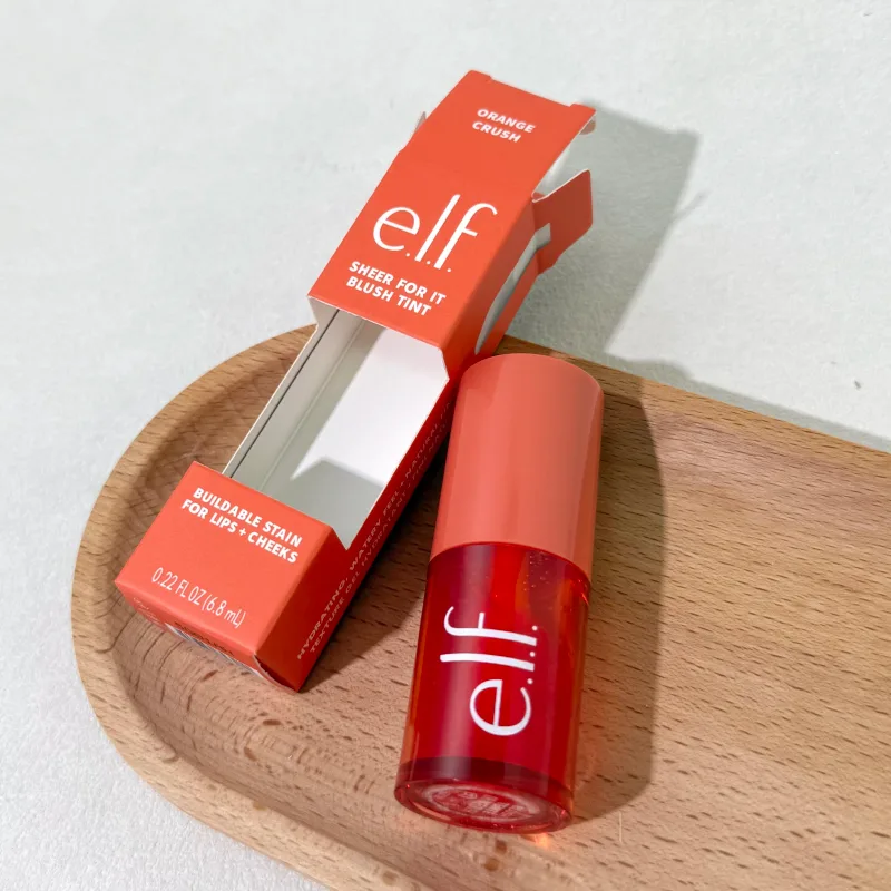 Best Seller Elf dual-use Liquid Blush Lip Gloss Persistent Moisturize Create Naturally Brighten Powder Liquid Blusher Cosmetics