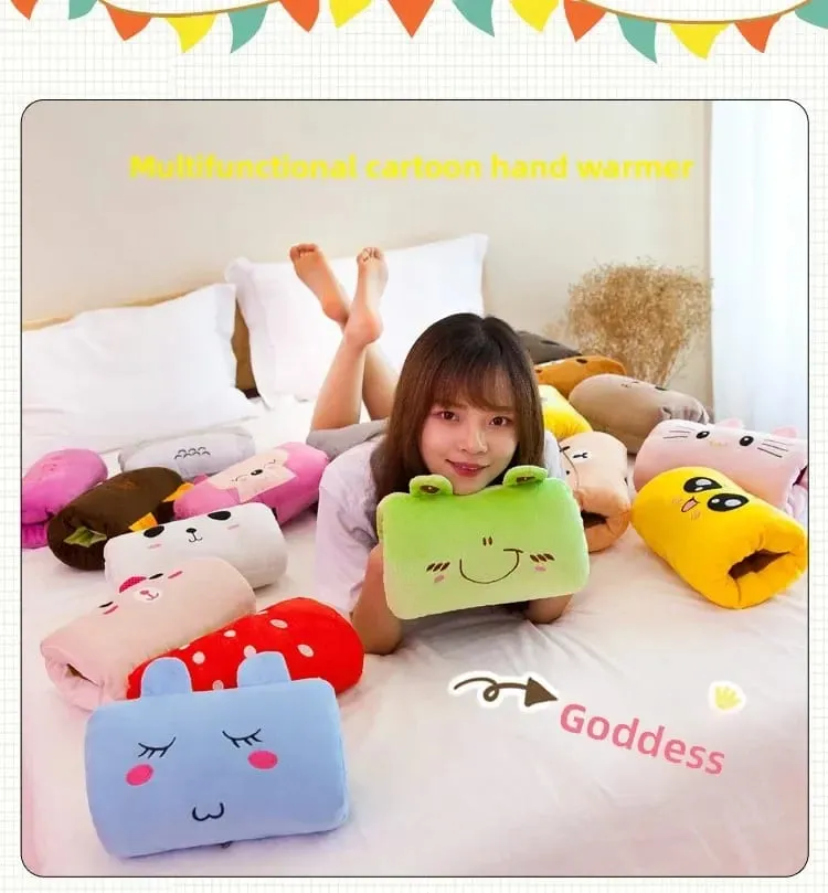 Cushion Pillow Nap Weak Hero Level 1 Arm Pillow Non-electric Sleeping Pillows Hand Warmer Cute Gift for Children Suho Travel — image 8