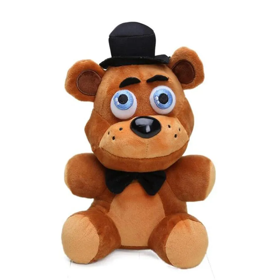 FNaf 18CM Plush Toys Bonnie Bear Foxy Cartoon Stuffed Dolls Freddy Kids Gifts Cute Game Doll