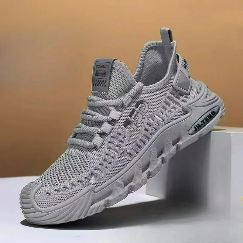 Men's Summer Casual Shoes Are Breathable Anti Slip Wear-resistant Fashionable Sporty Comfortable Mesh Shoes Running Sports Shoes