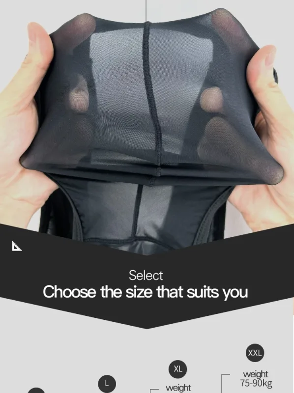 Men Bikini Briefs Man Underpantsr Slip Transparent Mesh Underwear Male Cuecas Men's Panties Ultra-thin Gays Sports Briefs