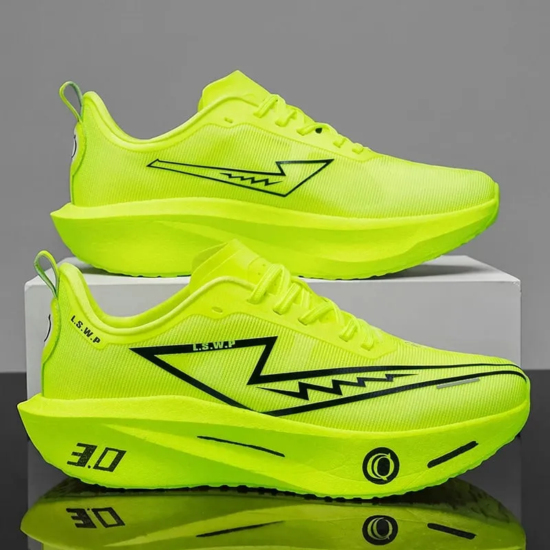 Men's Casual Sports Shoes Soft-Soled Road Running Shoes Lightweight Breathable Non-Slip Wear-Resistant Trendy and Versatile Daily Jogging Sneakers