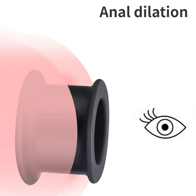 Butt Plug with Tunnel Silicone Buttplug Analplug Butplug Dilatation Anal Training Trainer Dilator Stopper Ass Anus Sex Toys