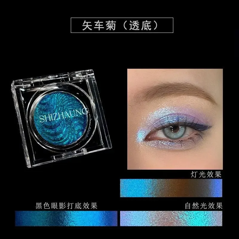 Chameleon Eyeshadow Powder Monochrome Matte Shimmer Metallic Glitter Gothic High Gloss High Colors Fine Flash lasting Eye Makeup