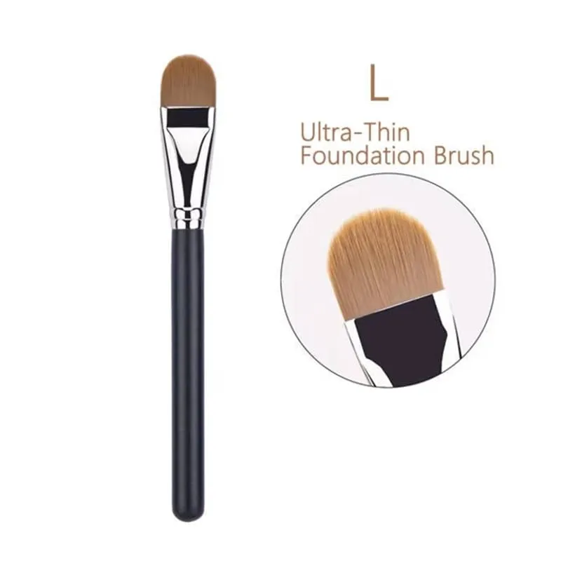 Ultra-thin Foundation Concealer Brushes 4-type Sizes Professional Liquid Foundation Cream Soft Hair Makeup Brush Make Up Tools — image 10