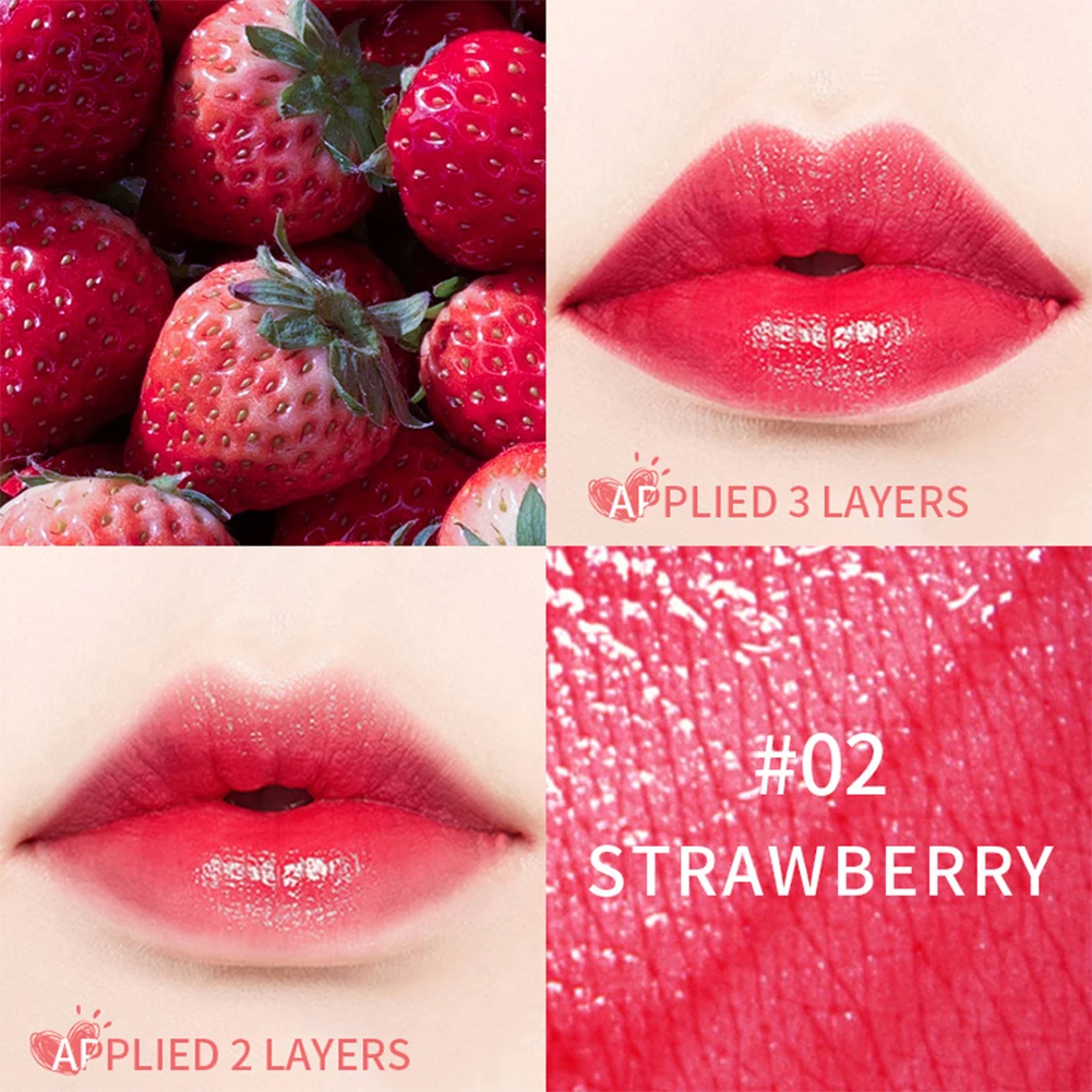 Lip Gloss Tint Makeup Cheek Tint Blush Moisturizing Mirror Liquid Lipsticks Waterproof Long Lasting Lip Glaze Cosmetic