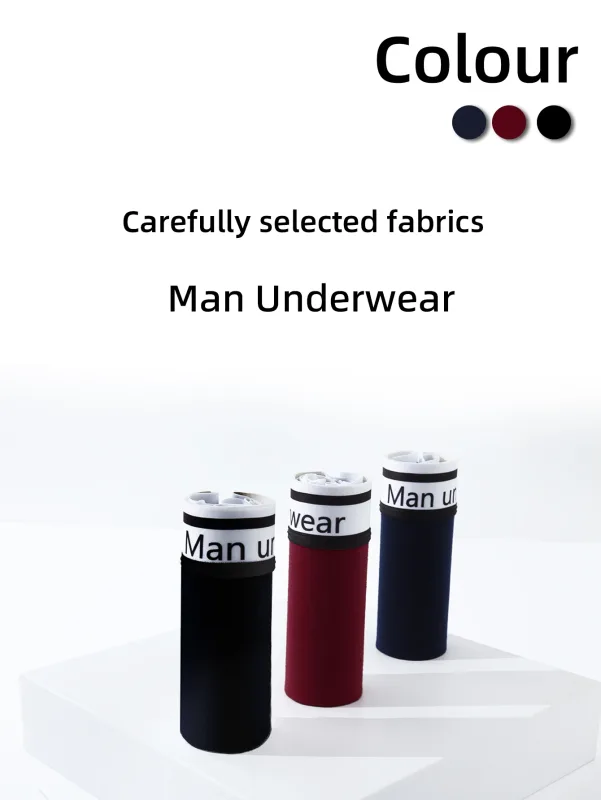 1/4pcs Men Underwear Boxers Cotton Panties Breathable Solid Boxershorts Male Mid Waist Underpants Trend Man Shorts Homme Shorts — image 10
