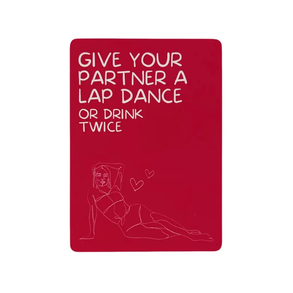 Excited Exhausted Card Game Best Couples Drinking Games 50x Playing Cards Deck For Party Drunk Cards — image 2