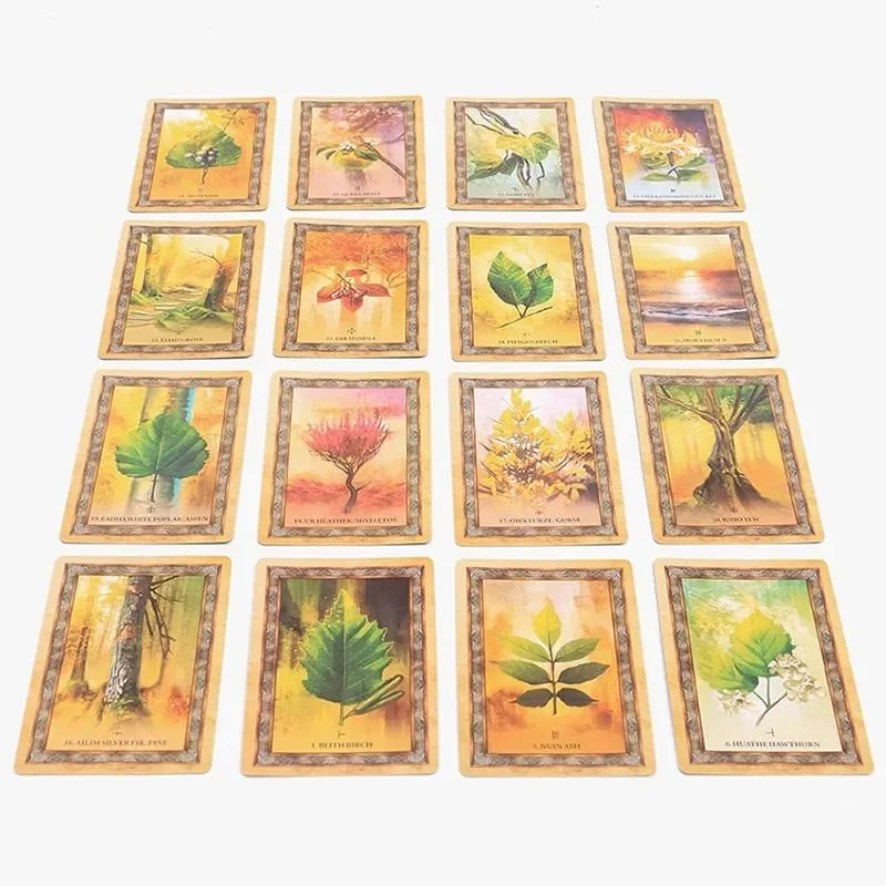 Celtic Tree oracle cards A 25 Tarot deck board games